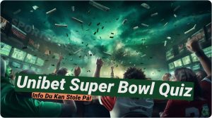 Unibet Super Bowl Quiz: Vind 10.000 kr. Gratis! 🏈