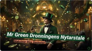 Mr Green Dronningens Nytårstale: Få 50 kr. gratis spil nu! 🍾