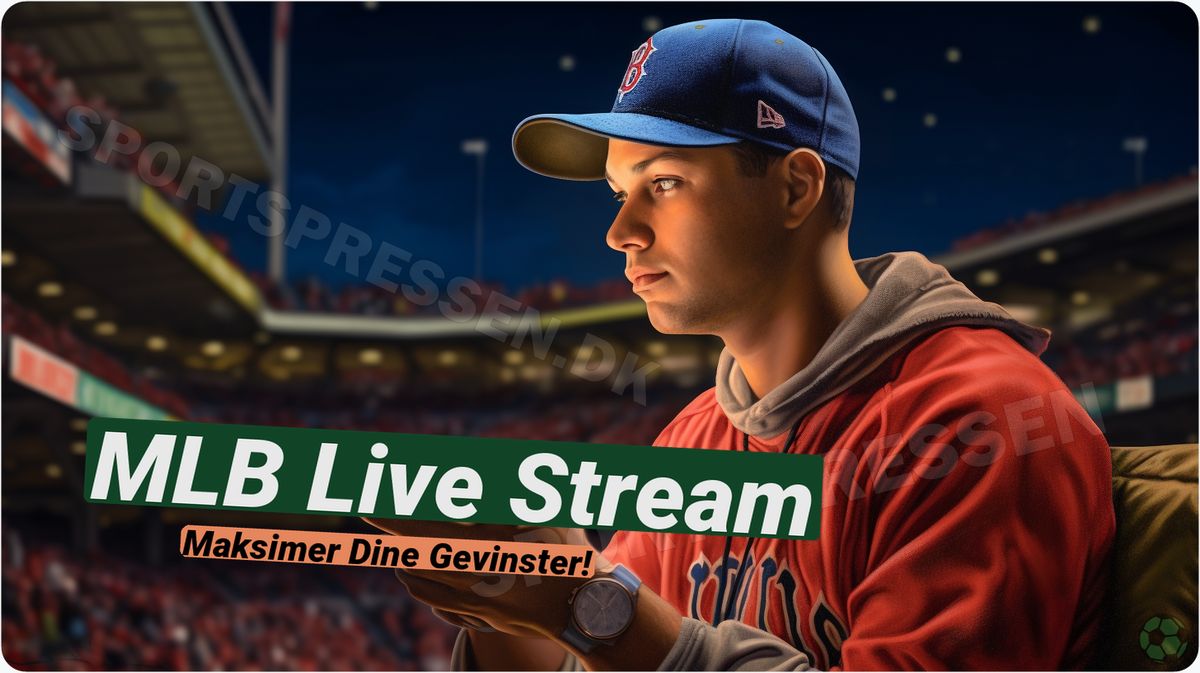 MLB live stream: Oplev alle Major League Baseball kampe 📺